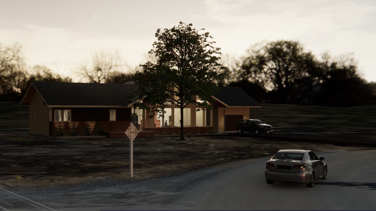 Exterior House Rendering