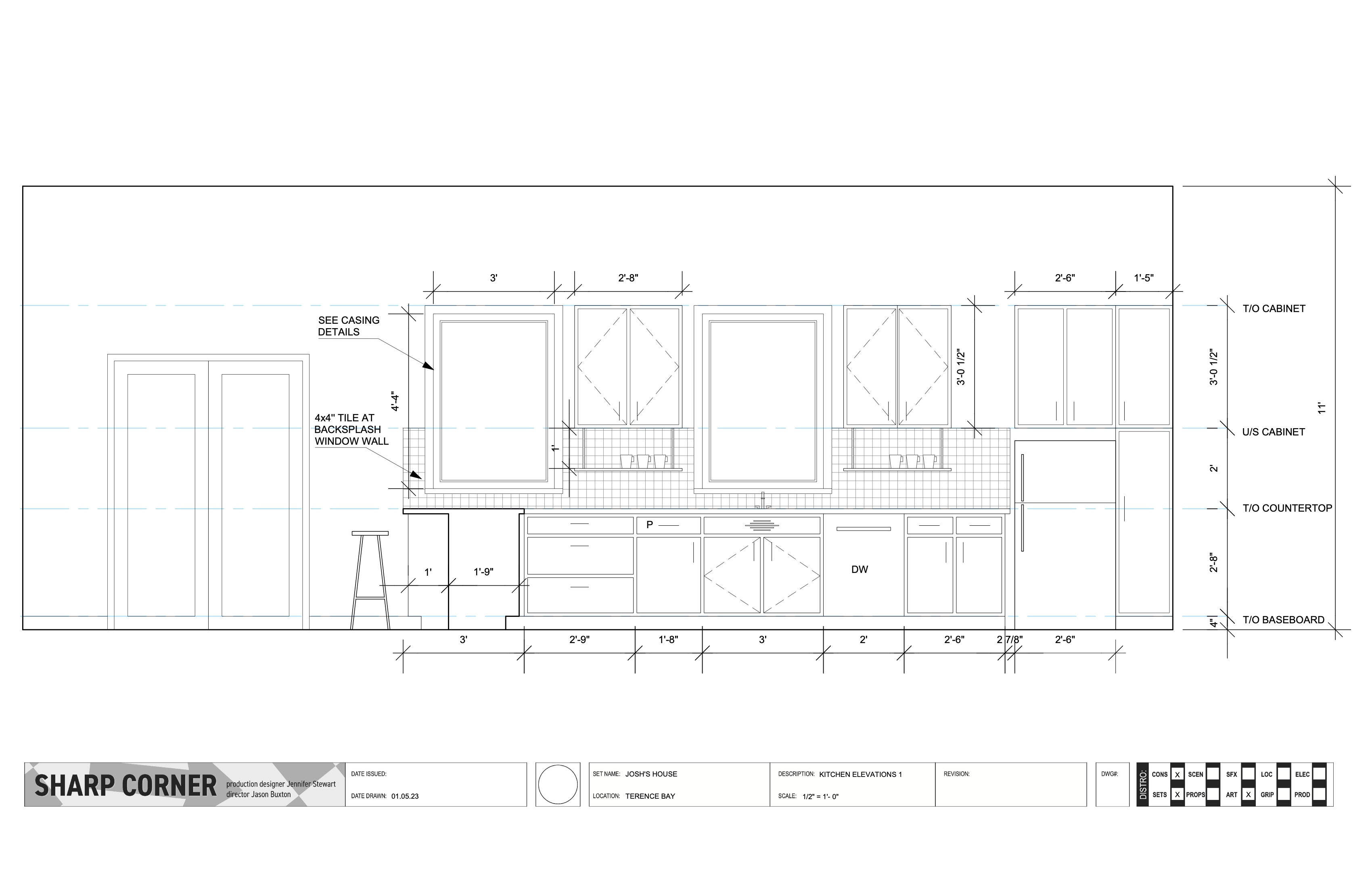 House Kitchen Elevation