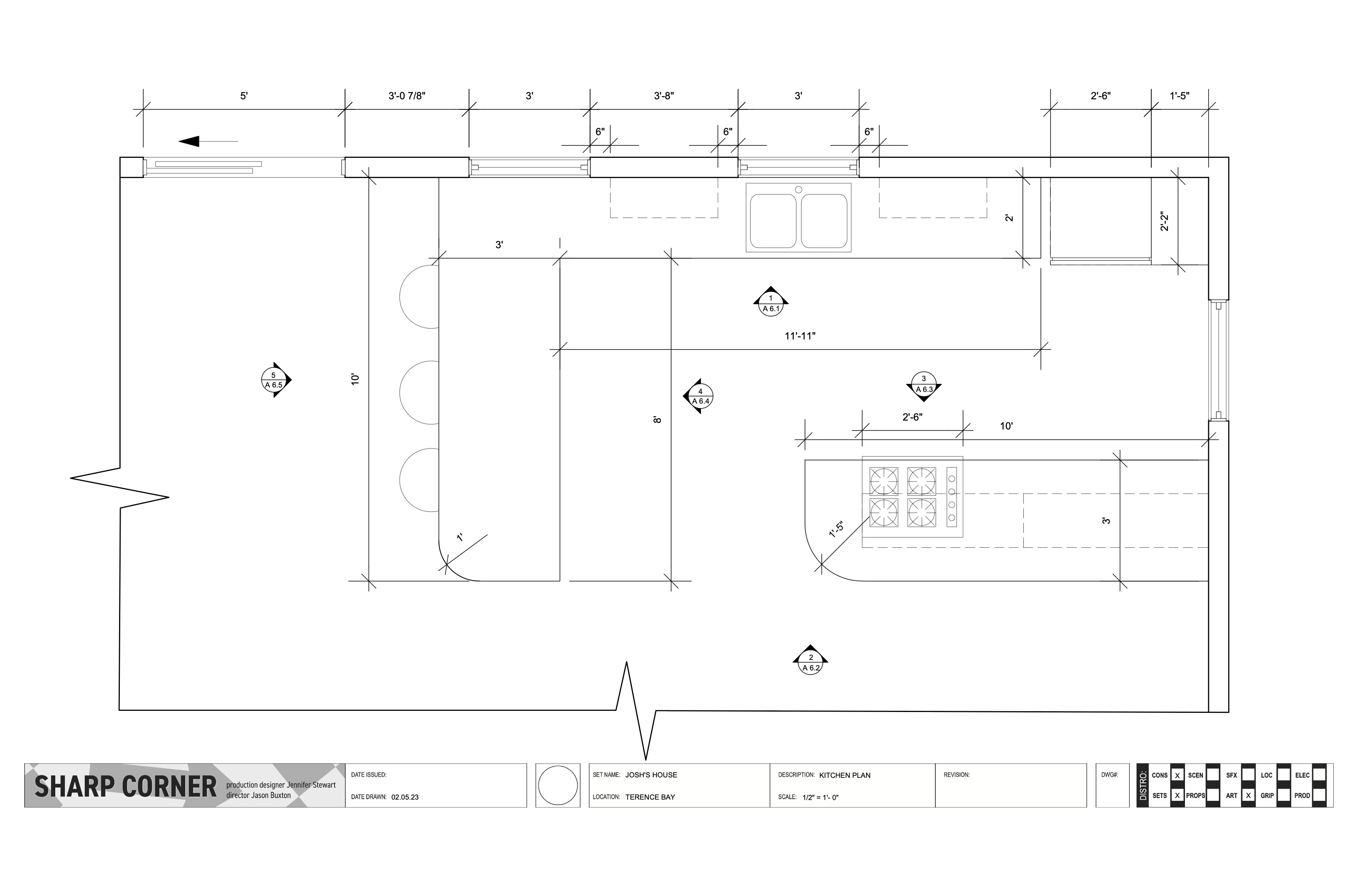 House Kitchen Plan