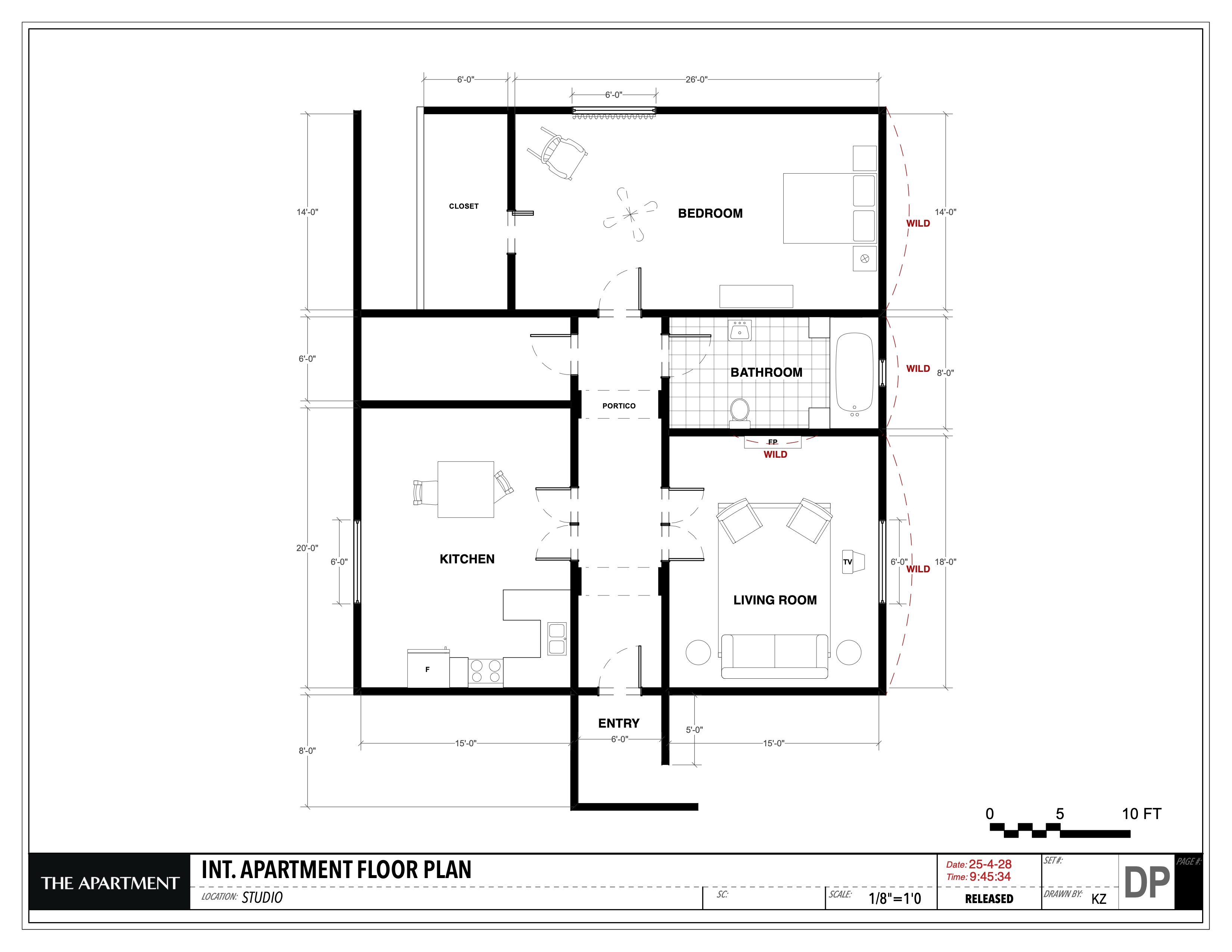 Apartment — Built Set